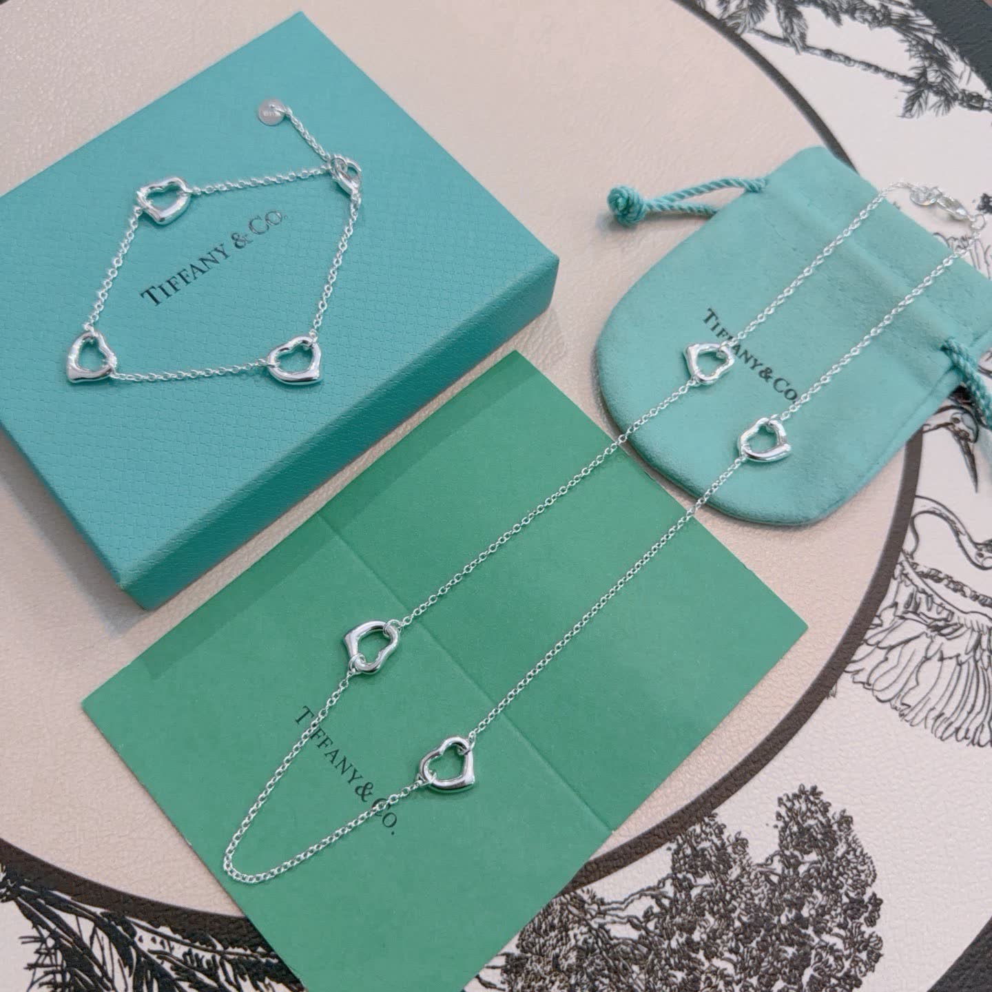 Tiffany & Co. Heart Link Necklace Tiffany & Co. Heart Link Necklace